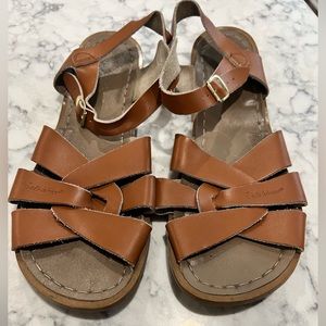 Original Saltwater Women’s Sandals in Tan Size 10